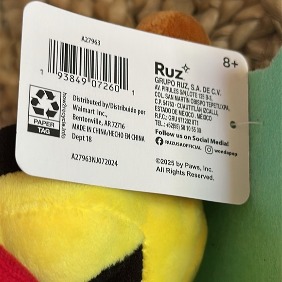 NWT Garfield & Odie Valentine Plush Flower Arrangement Bouquet by Ruz - Picture 5 of 6